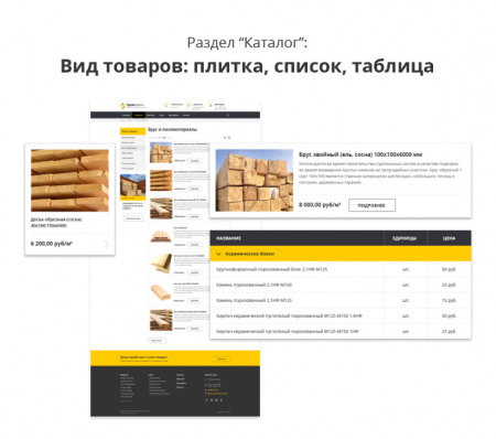 Адаптивный сайт производственной фирмы 2.0