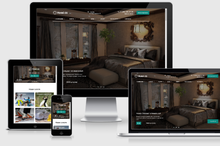Hotel.GS – сайт базы отдыха, отеля, сети апартаментов