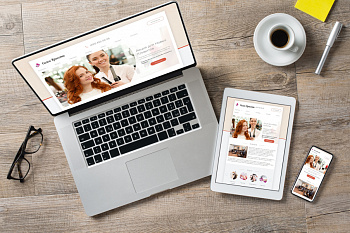 Салон красоты — сайт для парикмахерской, spa или студии красоты