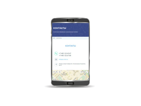 Сайт медицинской клиники Pro Clinic