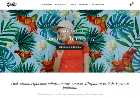 Интернет-магазин одежды и аксессуаров Lodio