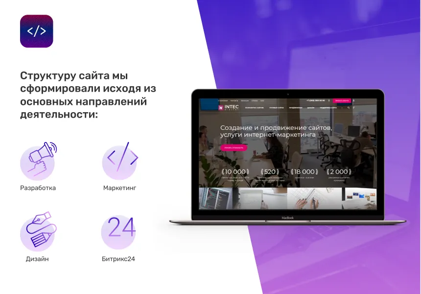 INTEC.Digital - программный комплекс для создания готовых сайтов и интернет-магазинов