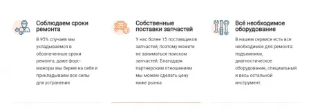 BF Autolanding - лендинг автосервиса