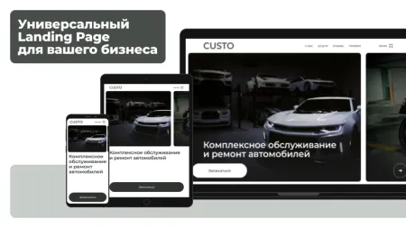 dZENcode:Лендинг-CUSTO