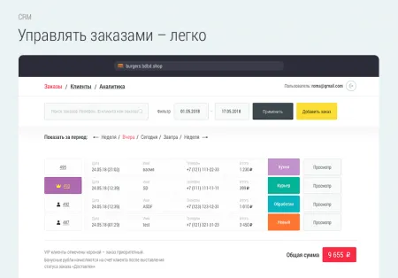 Доставка бургеров. Delivery Burgers.