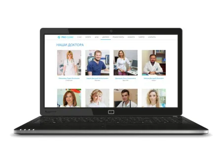 Сайт медицинской клиники Pro Clinic