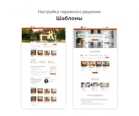 Современный адаптивный сайт агентства недвижимости