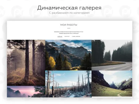 PR-Volga: Фотограф. Готовый сайт