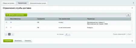 Расчет стоимости доставки Белпочта
