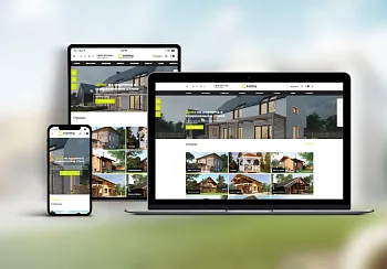 PR-Volga: Строительство домов. Готовый корпоративный сайт